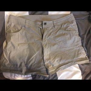 Kuhl khaki hiking shorts